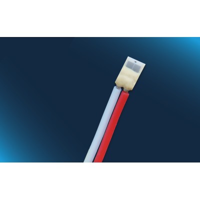 PT100 class F0.1 up to 200°C with insulated stranded wires (2x red & 2x white)